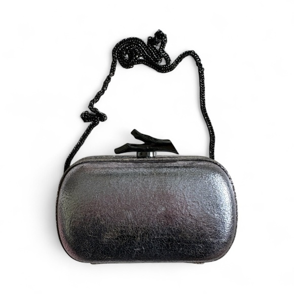 Diane Von Furstenberg Silver Mini Bag